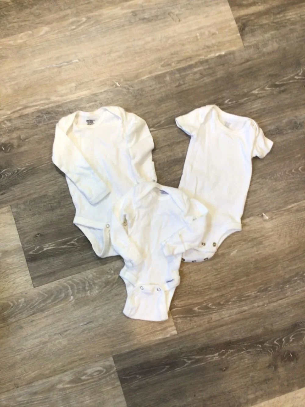 7pc Newborn 0/3 Month Onesies and Sleep Sack Bundle